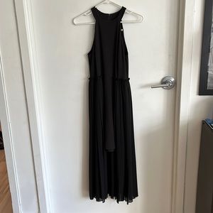 Rachel Roy black wedding guest dress